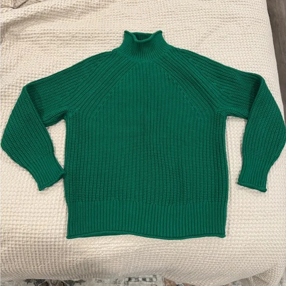 EUC j crew rolled sweater - Picture 3 of 4